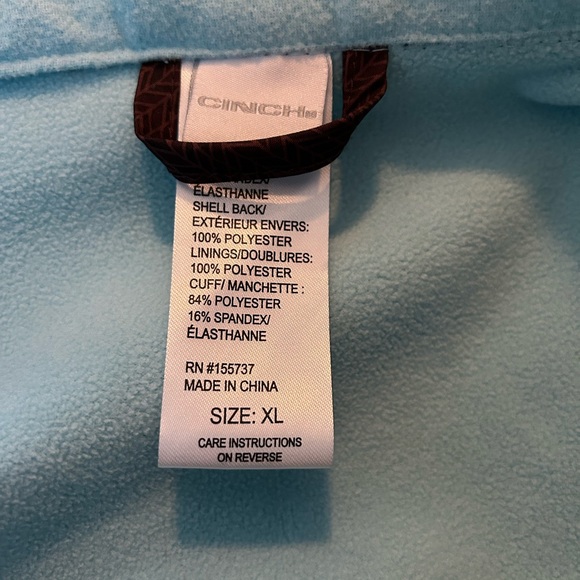 Cinch Women's Burgundy/Brown Bonded Conceal Carry Jacket, Size XL - Picture 7 of 10